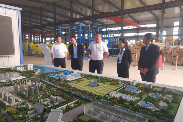 陜西航天建設(shè)集團(tuán)有限公司總經(jīng)理、黨委副書記謝明娟率隊(duì)赴遼寧一諾環(huán)保產(chǎn)業(yè)集團(tuán)開展考察調(diào)研工作